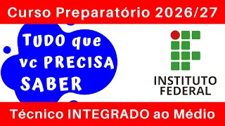 Curso Preparatório 2025/2026: Matemática Técnico IFSP