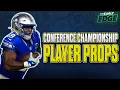 NFL Conference Championship PLAYER PROP Bets The Early Edge
