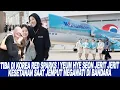 TIBA DI KOREA ! YEUM HYE SEON TIM RED SPARKS JERIT JERIT HISTERIS SAAT JEMPUT MEGAWATI DI BANDARA