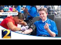 Atlanta Channel 2 Action News Covers WeLoveU Blood Drive at Mercedes-Benz Stadium