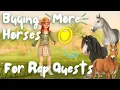 Buying a New Horse for Every Reputation Quest Again Star Stable