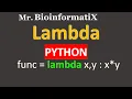 Lambda in Python Python for Beginners