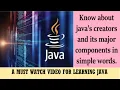 Introduction to Java computer language Basics of Java GK And Coding Hub