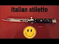 9 WISH AKC ITALIAN STILETTO SWITCHBLADE KNIFE