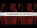 Download Lagu IF KARMA DOESN'T GET YOU (I WILL) - Lauren Spencer Smith {Lyrics}