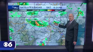 Pretty decent rain tracking across parts of Virginia
