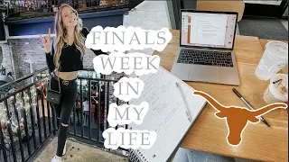 Finals Week In My Life going out on 6th street