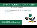 How to Create User Function Using Case Function in Excel VBA