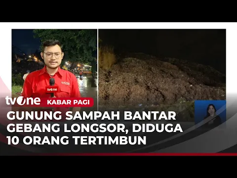 Pencarian Korban Longsor TPST Bantargebang