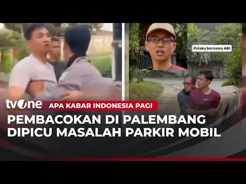 Kronologi Pria di Palembang Dibacok Tetangga Gegara Masalah Parkir Mobil