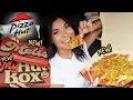 Trying the Newest Pizza Hut Menu Items Chicago Tavern Pizza Melts