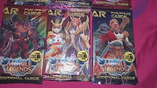 Unboxing Dan Review trading card MOBILE LEGEND | AR | UNofficial