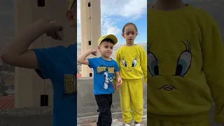 لنشوف مين رح يرمي الحجرة أبعد وصدمة 