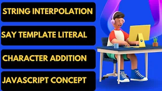 string interpolation template literal in javascript adding the character in string