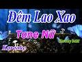 Download Lagu Đêm Lao Xao - Karaoke - Tone Nữ - Nhạc Sống - gia huy beat