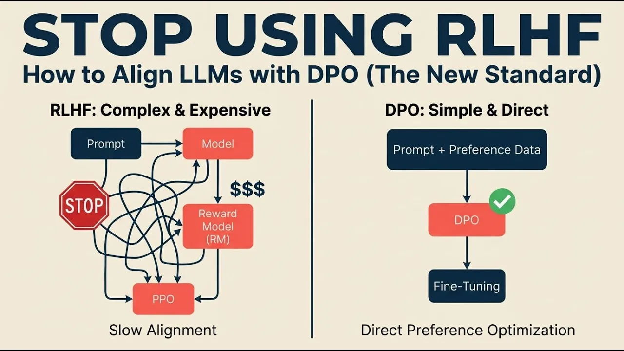 Stop Using RLHF: How to Align & Control LLMs (DPO Guide)
