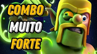 😮 ESSE É O COMBO MAIS *INESPERADO* DO JOGO! SURPREENDA SEUS ADVERSÁRIOS! - Clash Royale