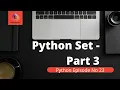 Python Set Methods Union Intersection Symmetric Difference Python Sets