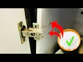 How to Repair Stripped Screw Holes in Cabinet Hinge - Try This Simple Fix