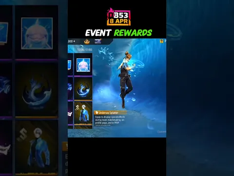 Undersea Mystery Event Rewards🔥💀  #freefire  #shorts  #ob53update   #newupdate