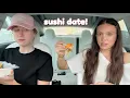 KatieB And Riley Do A Sushi Mukbang