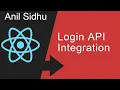 React js project Login with API