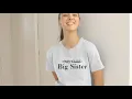 Only Child Big Sister Women s Viscose T Shirt