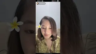 leona kanza live tiktok gede pulen