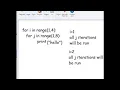 PYTHON TUTORIAL 30 HOW DOES NESTING WORK IN LOOPS