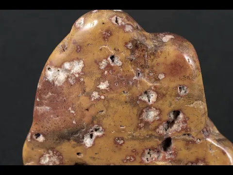 根尾桜石 原石 磨き 135g｜国産天然石 通販 キラリ石