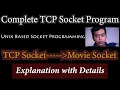 socket programming in c socket programming tcp socket programming in c tcp socket for beginner