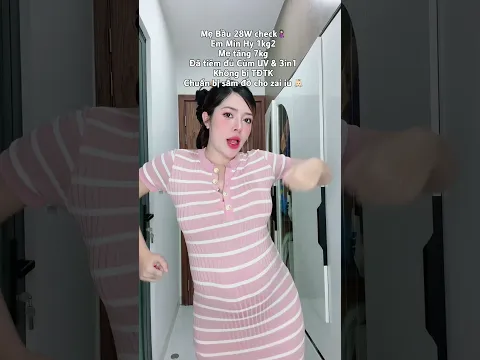 Mẹ Bầu 28 Tuần Check | Linh Barbie TV