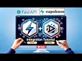 How To Integrate FastAPI With Supabase Mastering Integration FastAPI Meets Supabase