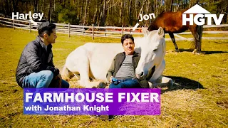 Hanging With Jonathan Knight Farmhouse Fixer HGTV