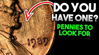 1989 PENNIES TO LOOK FOR IN YOUR POCKET CHANGE THAT ARE WORTH MONEY
