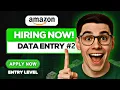 AMAZON is HIRING Remote Data Entry Workers NO EXPERIENCE NEEDED easy Apply