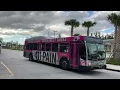 Miami-Dade Transit Metrobus 77 277 Departure Golden Glades Park and Ride 2014 Gillig BRT HEV 40