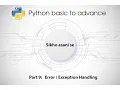 Python Part 9 Error Handling Sikho Asani Se Beginer Friendly