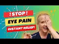 INSTANT RELIEF - Eye Massage for Eye Pain Strain