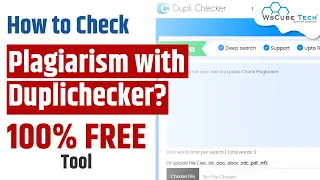 Duplichecker Tutorial How to Use Duplichecker FREE Plagiarism Checker Online