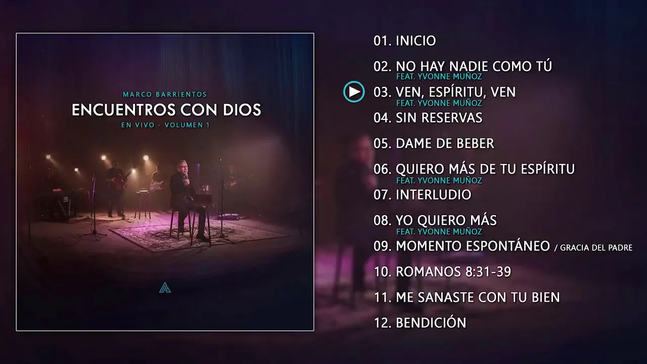 Marco Barrientos   Encuentros con Dios 2017 CD Completo