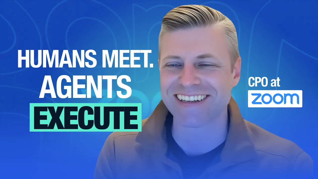 Zoom CPO on Rebuilding the Future of Work Collaboration with Agentic AI — From Meeting Transcripts and Recordings to a System of Action | Jeff Smith | E292 - YouTube thumbnail