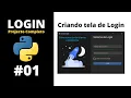- Criando Sistema de Login moderno com CTk