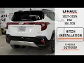 2021-2026 Kia Seltos U-Haul Trailer Hitch Installation CQT76587