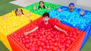 Jason and Friends made a Pool in Four Colors