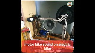 Download How to do motor bike sound on electric bike MP3