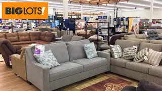 BIG LOTS SECTIONALS SOFAS COUCHES ARMCHAIRS COFFEE TABLES SHOP WITH ME SHOPPING STORE WALK THROUGH