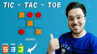 Tic Tac Toe Using only HTML CSS JavaScript