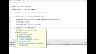 Difference Between HashMap and HashSet in java