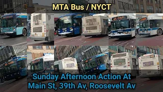 MTA Q15 Q17 Q20 Q25 Q26 Q27 Q44 Q63 Q65 Q90 NIS Sunday Afternoon At Flushing